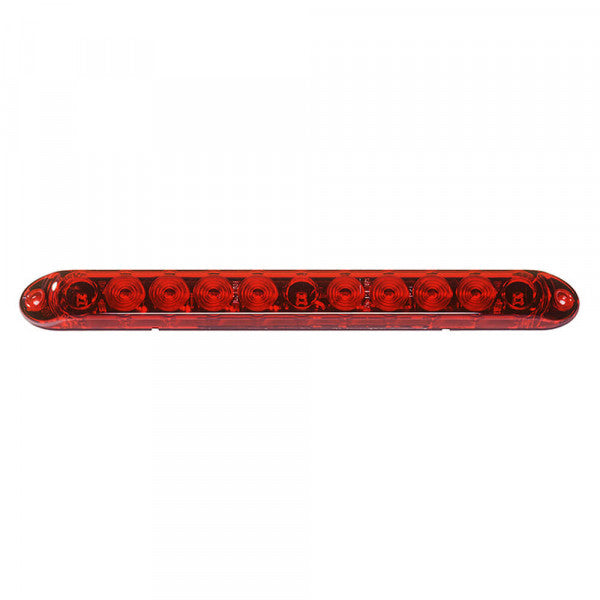 Red 11-LED Configuration Red Center Mount Stop Tail Turn Light | Grote 53582