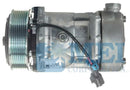 Sanden SD7H15HD AC Compressor for Peterbilt Trucks, 2 Wire Female Packard | MEI/Air Source 5365
