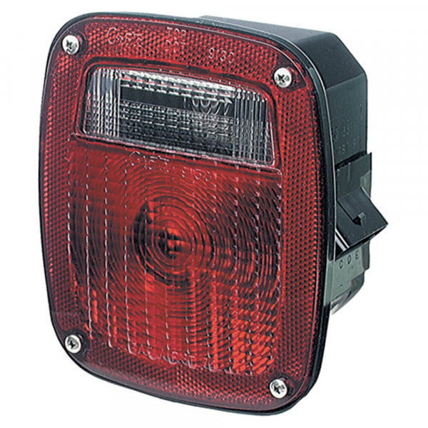 Left Hand 3-Stud Metri-Pack Stop/Turn/Tail Light w/ License Window | Grote 53712