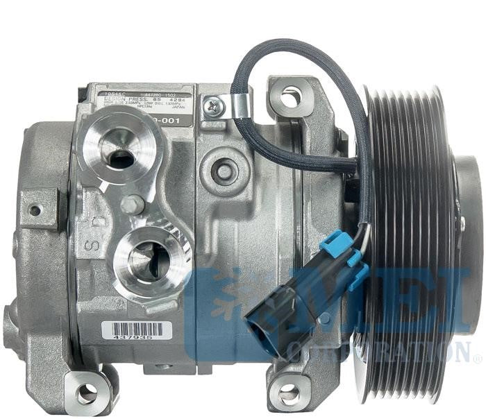 Freightliner Denso 10S15C AC Compressor for Freightliner Trucks, 2 Wire Harness | MEI/Air Source 5405A
