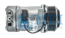 Sanden SD7H15-Super HD AC Compressor for Peterbilt Trucks, 2 Wire Female Packard | MEI/Air Source 5406