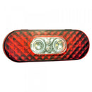 6" Oval LED Stop Tail Turn Light with Integrated Back-up | Grote 54682