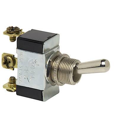 Momentary On - Off - Momentary On Toggle Switch, 3 Screw | 55021-04BX Cole Hersee