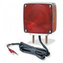 Red/Amber Two-Stud Chrome Light with Pigtail | Grote 55340