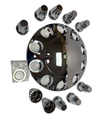 Chrome Front Axle Cover Set | 562.E1003C Automann