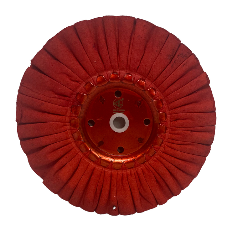 8in Red Buffing Wheel | 562.W1002RD Automann