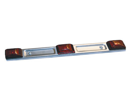 Stainless Steel ID Bar Light With 9 LEDs | Buyers Products 5621720