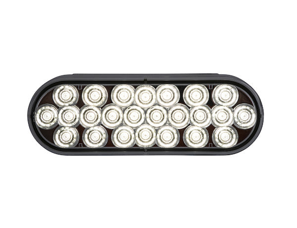 6 Inch Clear Oval Backup Light With 24 LEDs | Buyers Products 5626325