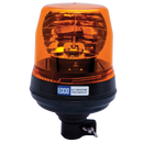 Low Profile Amber Rotating LED Beacon Light, DIN Pole Mount | ECCO 5810A