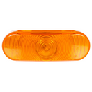 Super 60 Incandescent Yellow 2" X 6" Oval Front/Park/Turn Light, PL-3 Connection & Grommet Mount | Truck-Lite 60202Y3
