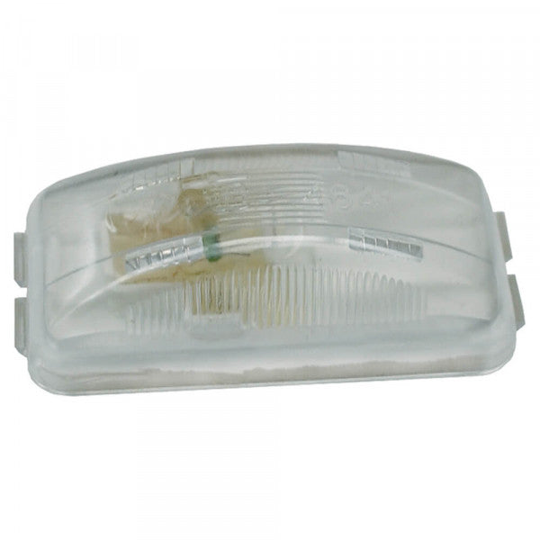 3" Small Rectangular Clear Utility Light, Female Pin | Grote 60271