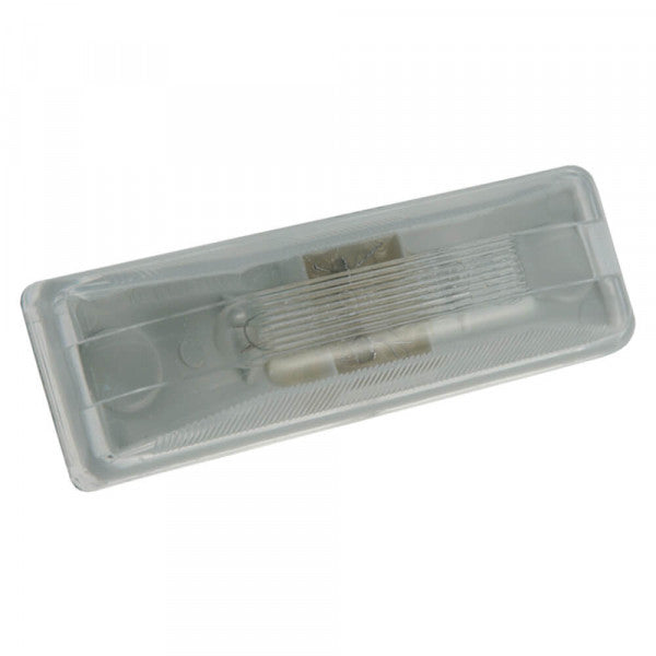 Clear Incandescent Rectangular Utility Light, Male Pin | Grote 60301