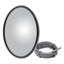 8" Offset-Mount Heated Convex Mirror Head | Retrac 604793