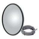8" Center-Mount Heated Convex Mirror Head | Retrac 604895