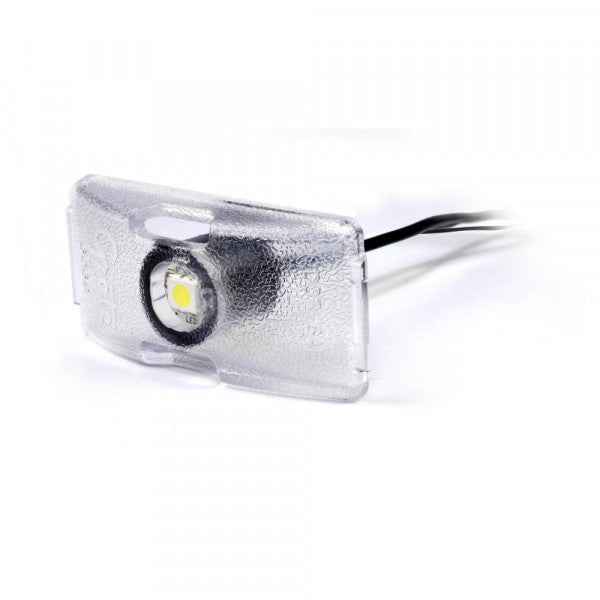 MicroNova® Multi-Volt LED License Light, Standard .180" Male Bullet | Grote 60671