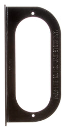 Black 2 Screw Bracket Mount for Oval Shape Lights | Truck-Lite 60720