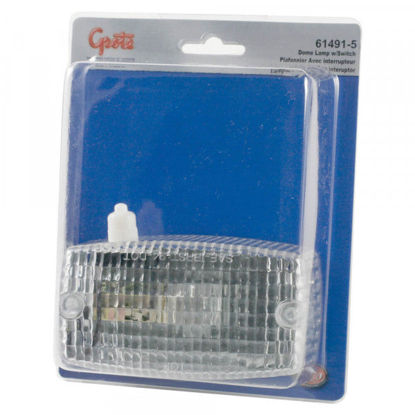 Clear Dome Lamp with Switch | Grote 61491-5