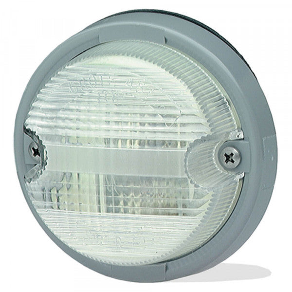 OE-Style Dual-System Backup Lamp with Gray Bezel | Grote 62011