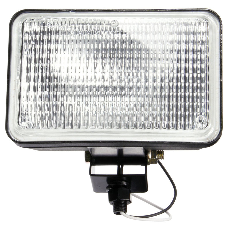 Signal-Stat 4"x6" Clear Halogen Auxiliary Flood Light, Stripped Ends | Truck-Lite 629WD