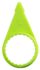 Neon Yellow 7/8" Wheel-Nut Indicator Check | WCH04 Tectran