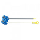 6" Female Pin Clearance Marker Pigtail, Ring Terminal Ground, Blunt Cut Wire | Grote 67001