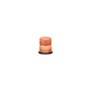 Medium Profile Amber Beacon Strobe Warning Light, 3 Bolt Mount | ECCO 6720A