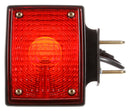 4" Square Red/Yellow Dual Face RH Pedestal Light, 2 Stud Mount | Truck-Lite 70357