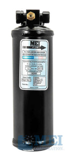 10" Steel A/C Reciever Drier for Navistar Trucks, 3" Diameter | MEI/Air Source7131