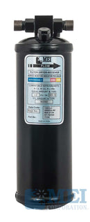 10" Steel A/C Reciever Drier for Kenworth Trucks, 3" Diameter | MEI/Air Source7134