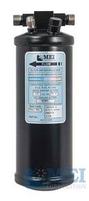 9" Steel A/C Receiver Drier for Volvo Trucks, 3" Diameter | MEI/Air Source 7159