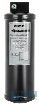10" Steel A/C Reciever Drier for Freightliner Trucks, 3" Diameter | MEI/Air Source7197G