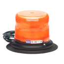 5" Amber Beacon Strobe Warning Light Vacuum, 11 Flash Patterns | ECCO 7945A-VM