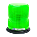7" Green Beacon Strobe Warning Light 3 Bolt Mount, 11 Flash Patterns | ECCO 7950G