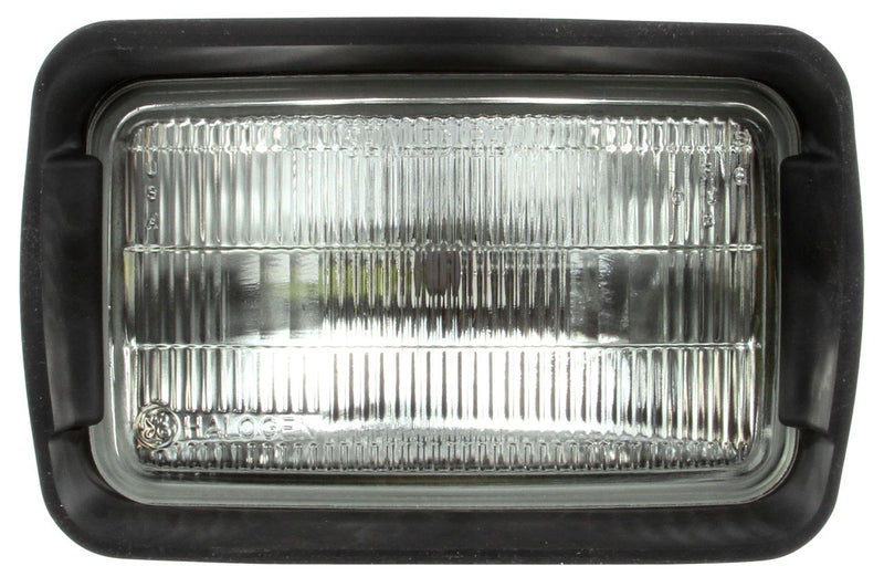 4"x6" Rectangular Clear Fog Light, Hardwired & 1 Stud Mount | Truck-Lite 80389