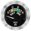 Deluxe Voltmeter, 10- 16 VDC | 82309 Stewart Warner