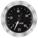 Polished Oil Pressure Gauge, 5-80 PSI | 82322 Stewart Warner