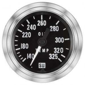 Deluxe Oil Temp Gauge, 140-325 °F | 82327-96 Stewart Warner