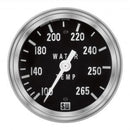 Deluxe Water Temperature Gauge, 100-265 °F | 82409-72 Stewart Warner