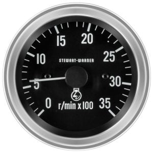 Deluxe Tachometer, 0-3,500 RPM | 82635 Stewart Warner