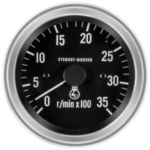 Deluxe Tachometer, 0-3,500 RPM | 82636 Stewart Warner