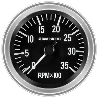 Deluxe Tachometer, 0-3,500 RPM | 82689 Stewart Warner