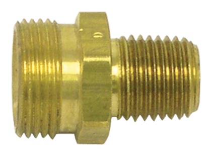 3/8" Reusable Hose Fittings Adapter for Swivel Type Reusable & Crimped-On | Tectran 181201-6