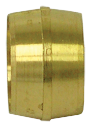 Air Brake Brass Fitting for 5/8" Nylon Tubing Sleeve (Pack of 10) | Tectran 1360-10