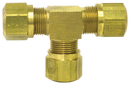 Air Brake Union Tee Fitting for 1/4" Nylon Tubing (Pack of 10) | Tectran 1364-4