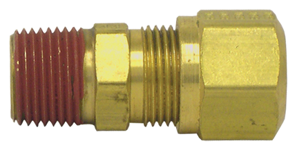 Air Brake Nylon Tubing Male Connector Fitting (Pack of 5) | Tectran 1368-10C