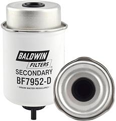 Secondary Fuel/Water Separator Element with Removable Drain | BF7952D Baldwin