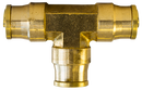 1/4" Tube D.O.T. Push Lock Union Tee Fitting for Nylon Tubing (Pack of 10) | PL1364-4 Tectran