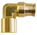 1/4" Tube to 1/8" Pipe Thread D.O.T. Push Lock Female Elbow Fitting for Nylon Tubing (Pack of 10) | PL1370-4A Tectran