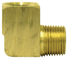 1/8" 90 Degree Street Elbow Extruded Fitting (Pack of 10) | Tectran 115A