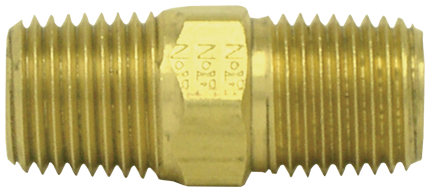 3/4" Hex Nipple Pipe Fitting (Pack of 5) | Tectran 122E